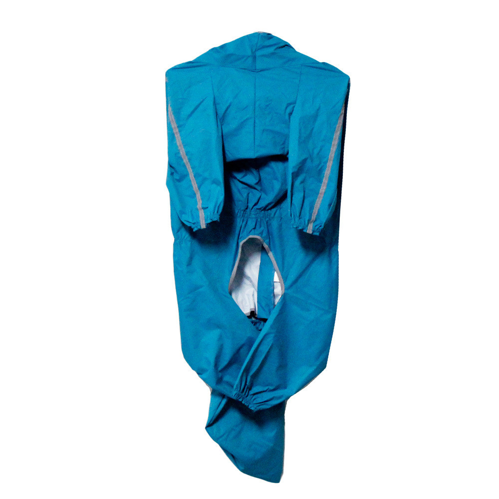 金毛萨摩耶拉布拉多宠物雨衣大型犬全包反光罩防水狗狗衣服尾批发