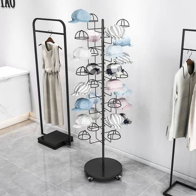服装店太阳帽收纳货架落地帽架母婴店多层帽子挂架展示架帽托移动,收纳整理,手办收纳盒,淘宝优惠券,粉丝福利购,淘宝优惠卷