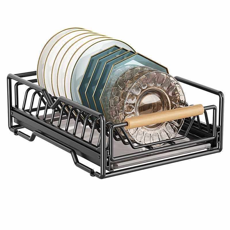 厨房碗碟收纳架橱柜拉篮抽拉抽屉式放碗架盘子沥水置物架台面防滑,电子/电工,接线端子,淘宝优惠券,粉丝福利购,淘宝优惠卷