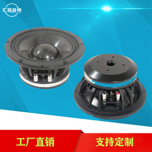 全频扬声器喇叭6.5寸钕磁大号角汽车中音亮光单元音箱扬声器喇叭