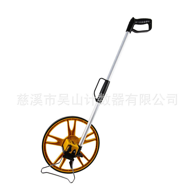 机械测距轮测量轮计米器滚轮数显手推式测距仪WS258-A