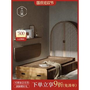 十八纸折叠床午休单人多功能沙发床两用办公家用小户型隐藏床成人