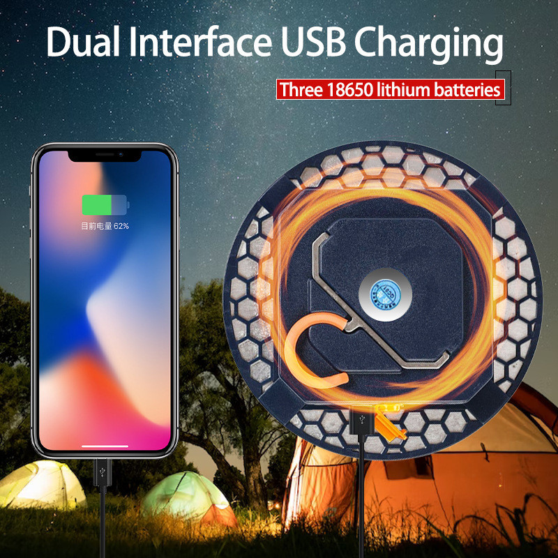 热销bulb light rechargeable portable outdoor camping tent la