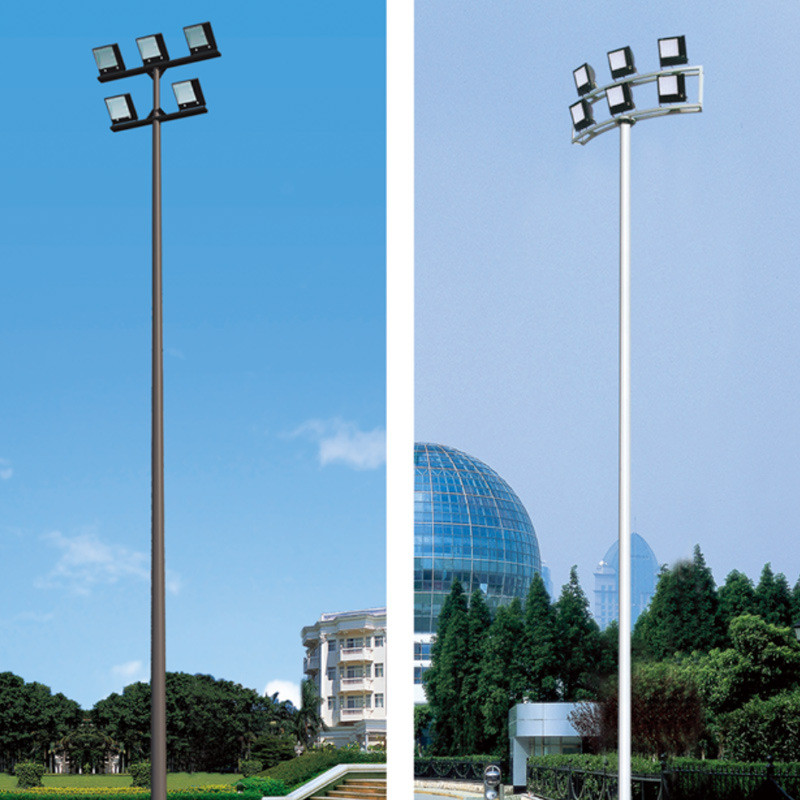 高杆灯生产厂家14米15m升降式高亮中杆灯价格200w足球场led中杆灯