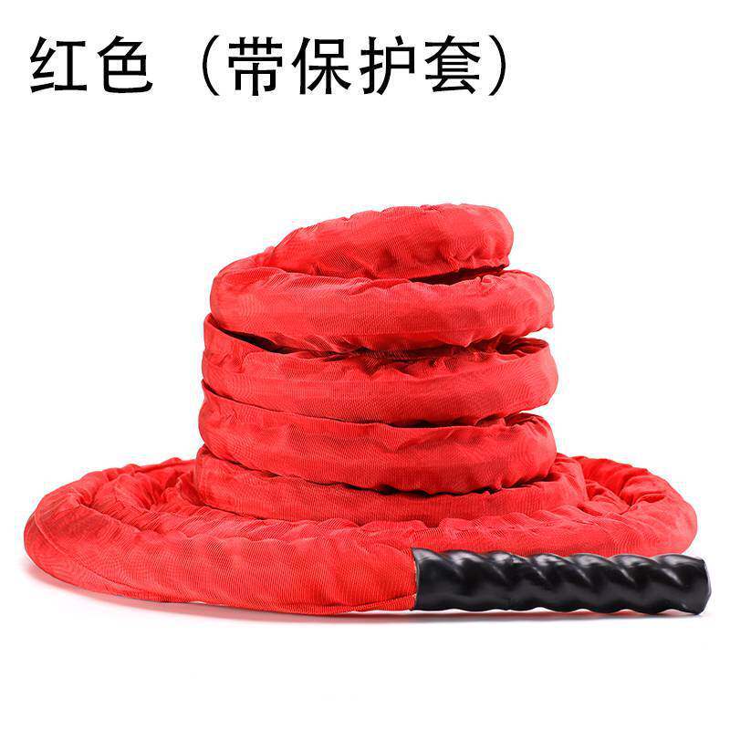 战绳健身甩大绳战斗男士体能训练力量绳瘦身臂力格斗绳家用绳