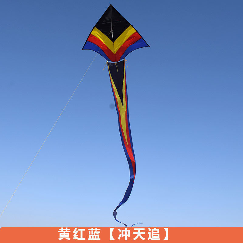 冲天追风特大号微风易飞风筝潍坊专业风筝带尾飘个性风筝大筝风筝