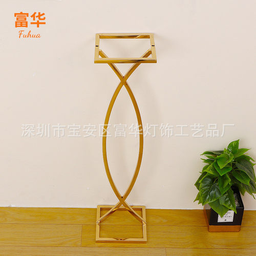 婚庆路引花架创意摆件场地批发铁架电镀装饰架庭院花园布置架布置