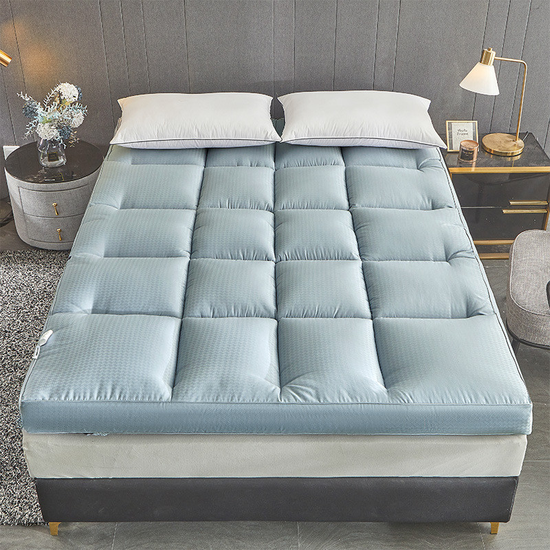 新款可折叠丝绒床垫学生宿舍床褥加厚单双人软床垫羽榻榻米床垫子