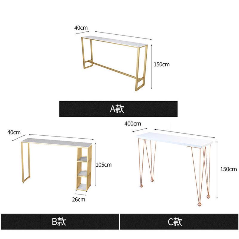 北欧铁艺酒吧椅 椅子咖啡厅绒布高脚奶茶店 甜品店长条吧台桌椅