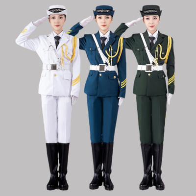 代发中小学生国旗班服装护卫队升旗手护旗队军乐仪仗队演出服套装