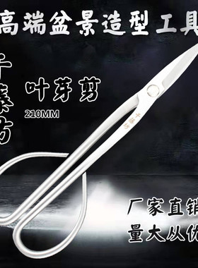 千藤坊210mm不锈钢叶芽分细枝嫩芽修剪兰花剪苗厂家直销量大从优