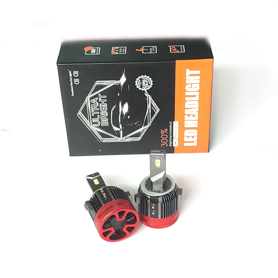 热销工厂图p6汽车led大灯灯泡h15液冷铜管车灯威霆现货观夏朗12款