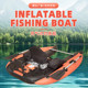 充气式 钓鱼船便携式 充气船钓鱼桨板加厚漂流艇皮划艇户外