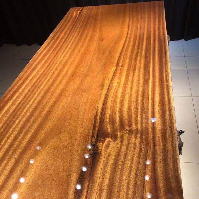 桌椅 实木核桃木大板桌 新中式实木实木大板 尺寸195* 85 *10