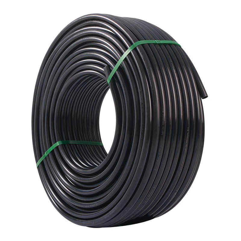 pe管黑色热熔寸塑料管农田灌溉管道4分6分1焊接管电力穿线护套管