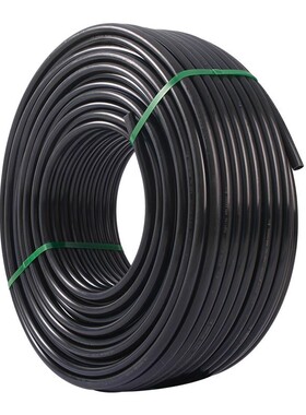 pe管黑色农田灌溉焊接塑料管热熔管道4分6分1寸管电力穿线护套管