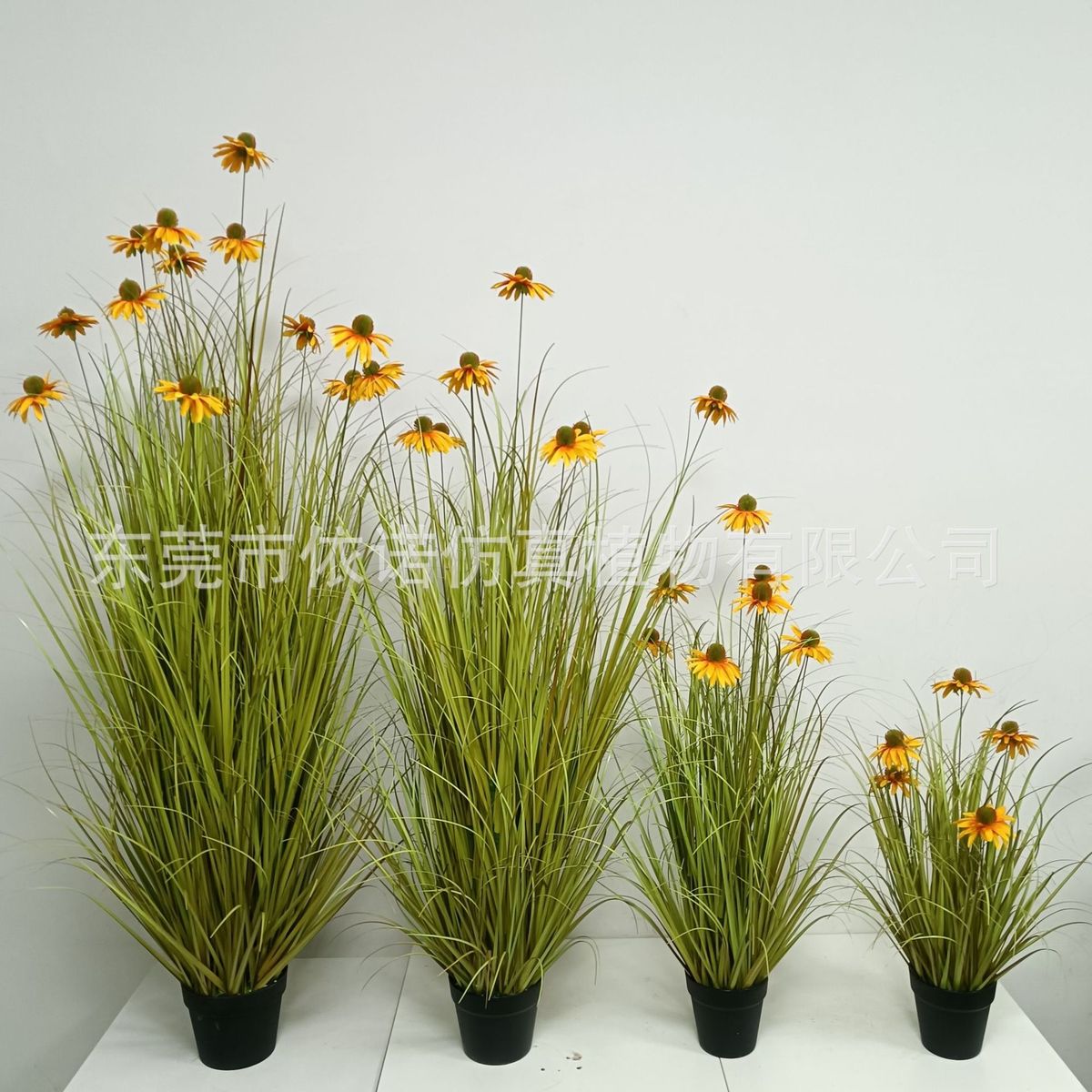 仿真芦苇松果花仿真植物盆栽洋葱草北欧植物装饰家居造景批发