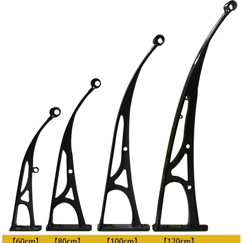 现货支架铝合金户外屋檐遮雨棚雨蓬阳台太阳棚边条工程遮阳棚批发