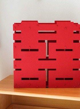 吾家婚品婚房布置立体喜字摆件结婚新房卧室客厅摆台装饰婚庆用品