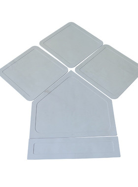 棒球垒球5材质加厚耐磨投手本垒板棒球球场用具橡胶件防水垒球包