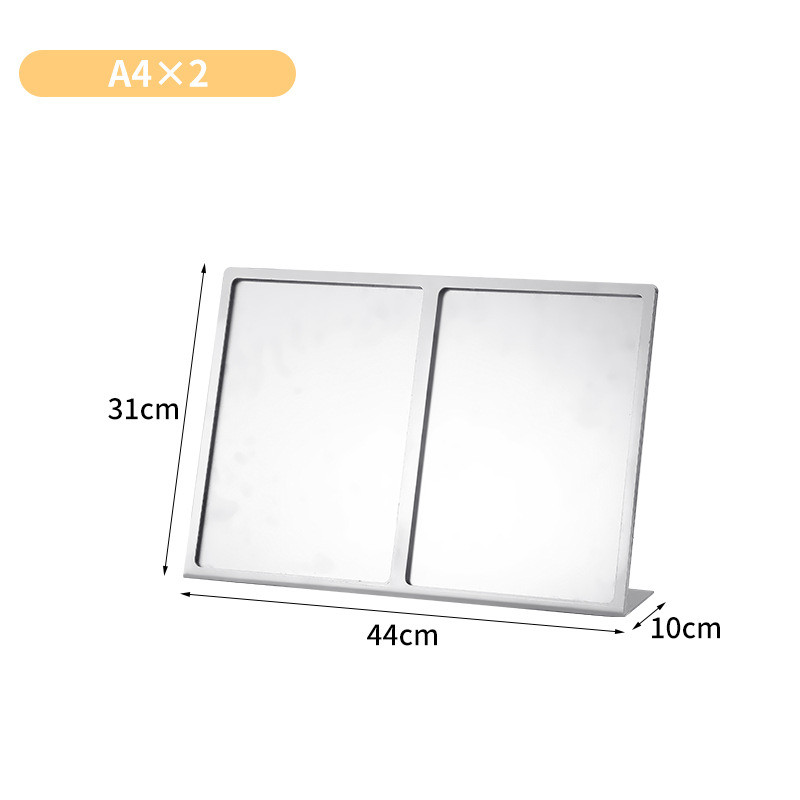 台卡展示牌单广告牌台牌展示架价目表桌面立牌a4点桌面牌展示牌