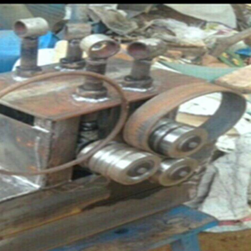 热销订做销售钢筋动圆机电卷螺纹钢压圆机铁丝圈圆机铁棍滚圆机