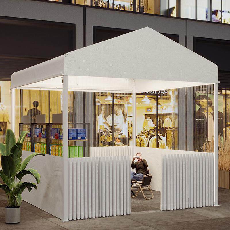 移动伸缩推拉棚阳光房遮阳棚透明帐篷户外餐饮摆摊棚子冬季雨棚