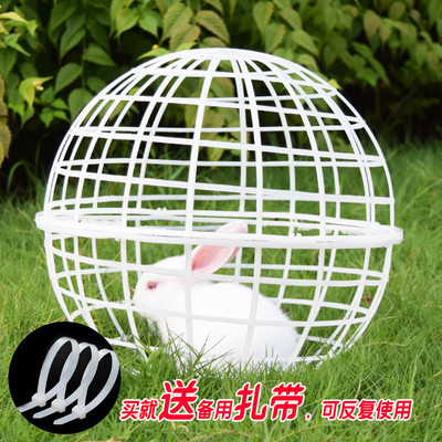 走地鸡笼子塑料球形鸡笼圆形兔笼可滚动景区走动觅食散养鸡笼网红