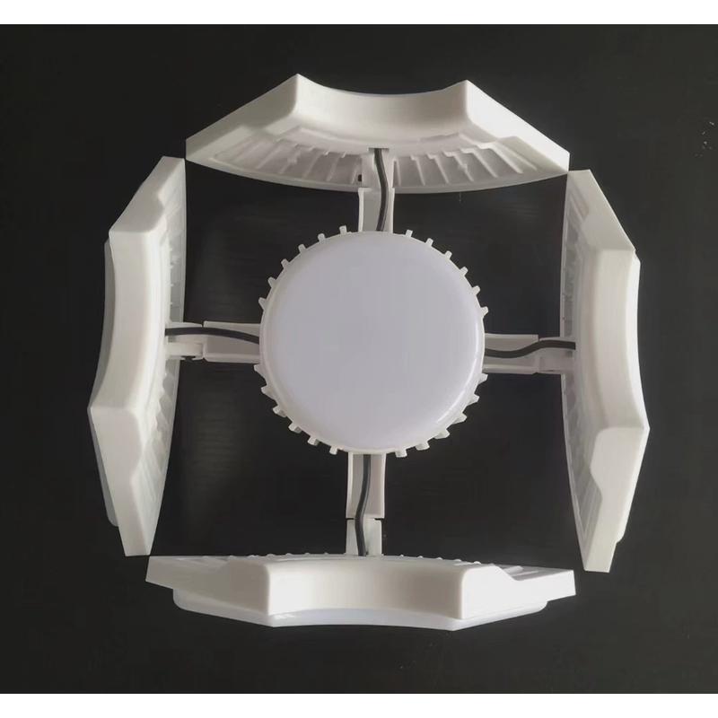 车库折叠灯超亮变形灯黑金刚变形灯车间厂房工矿灯led工地车库灯
