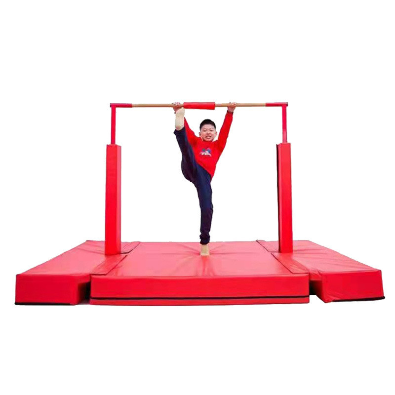 生产户外家用儿童单杆训练器材健身用免打孔儿童引体向上单杠