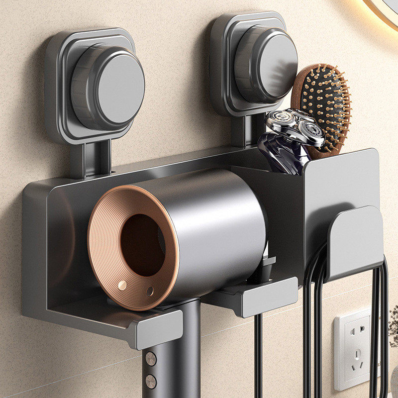吸盘吹风机置物架免打孔卫生间电吹风挂架吹风筒支架浴室收纳壁挂,家庭/个人清洁工具,吹风机置物架,淘宝优惠券,粉丝福利购,淘宝优惠卷