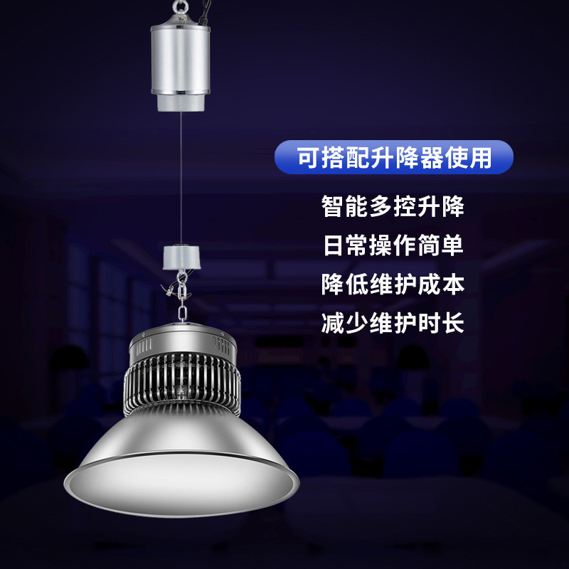 隔离蒙古包工矿灯照明灯具超亮鳍片led厂房灯工厂车间大功率灯罩