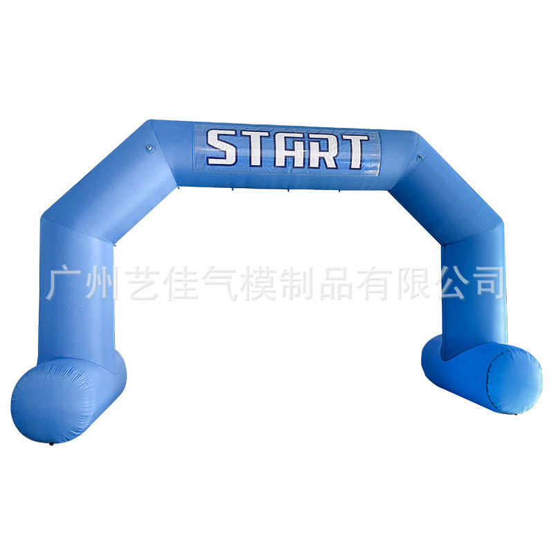 可定充气拱门赛事开业活动切角彩色直供拱门印字logo卡通厂家异形