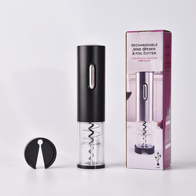 电动红酒开瓶器不锈钢自动开瓶器电动葡萄酒酒具瓶起子