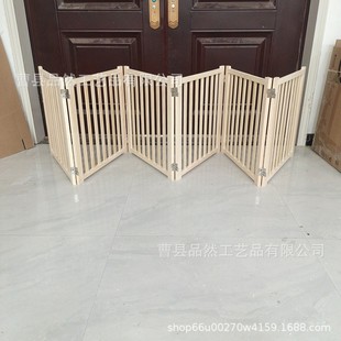 三折透明宠物围栏狗狗围栏屏风可折叠6扇室内宠物围栏门木屏风
