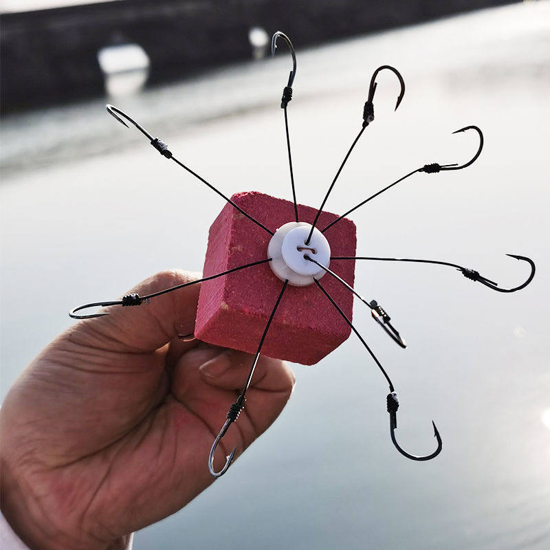 新款翻板钩鲢鳙专用海竿抛竿方块钩丸世鱼钩成品套装爆炸钩,标准件/零部件/工业耗材,车间地垫,淘宝优惠券,粉丝福利购,淘宝优惠卷