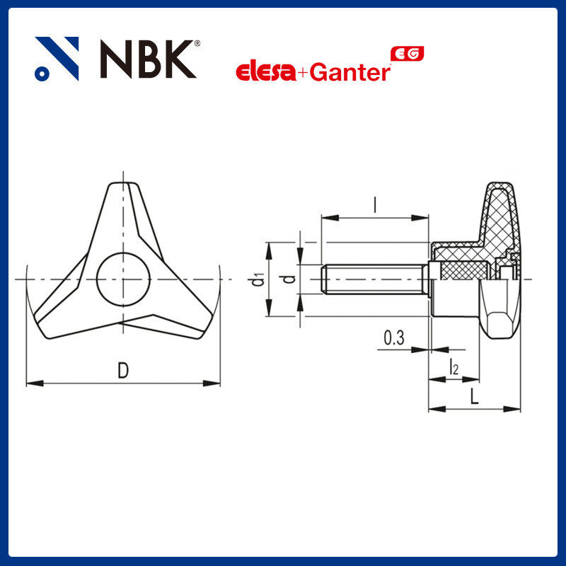 热销nbk elesa vb.839-p-soft 三臂钢镀锌旋钮螺柱 机械配件厂家,生活电器,扫地机配件/耗材,淘宝优惠券,粉丝福利购,淘宝优惠卷