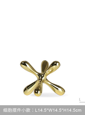 简约高级感客厅茶几电视柜摆件样板房间售楼处别墅餐厅柜软装饰品