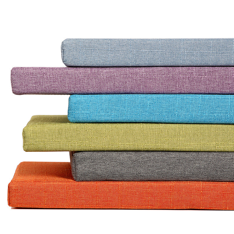 批发卡座坐垫换鞋凳软包靠背穿鞋柜玄关座垫方形海绵垫子长乳胶垫