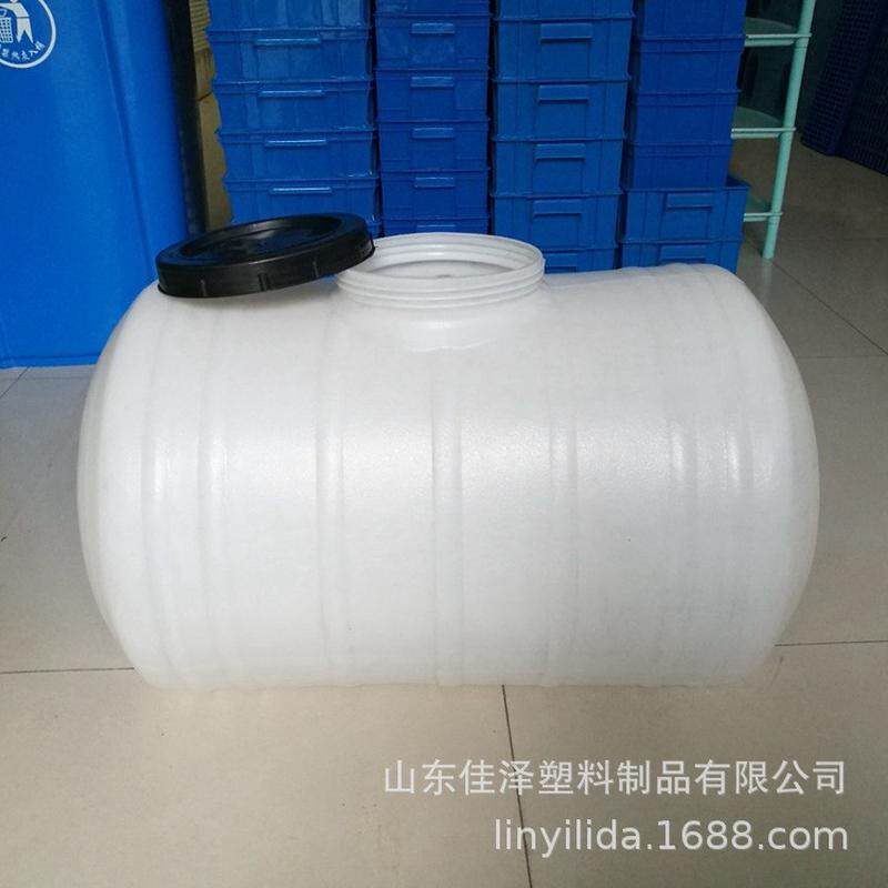 货源厂家100 l卧式水桶塑料容器储水桶大桶水塔蓄水桶化工桶