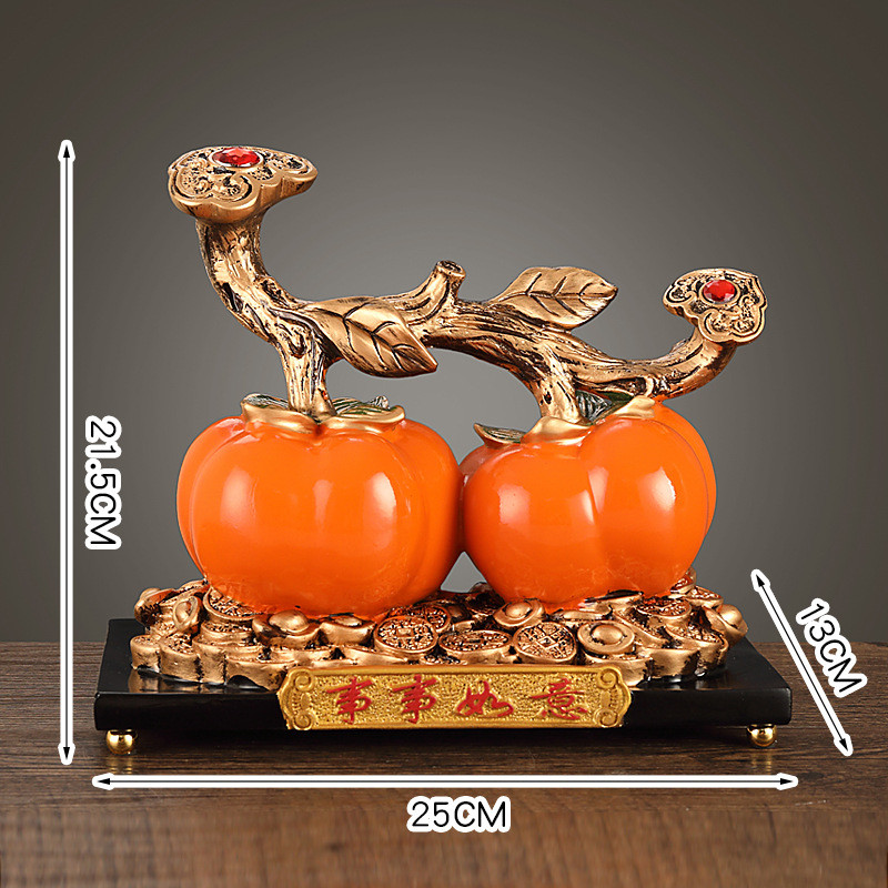 创意事事如意摆件礼品玄关电视柜茶几工厂乔迁开业床头柜来图定制