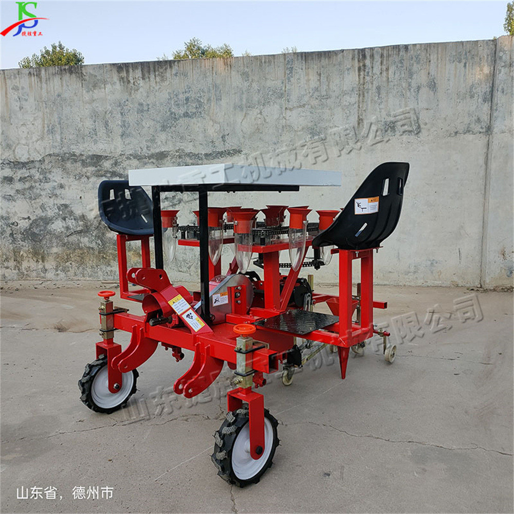 蔬菜覆膜移栽机蔬菜苗瓜果苗栽植机土豆红薯块状种子栽种机