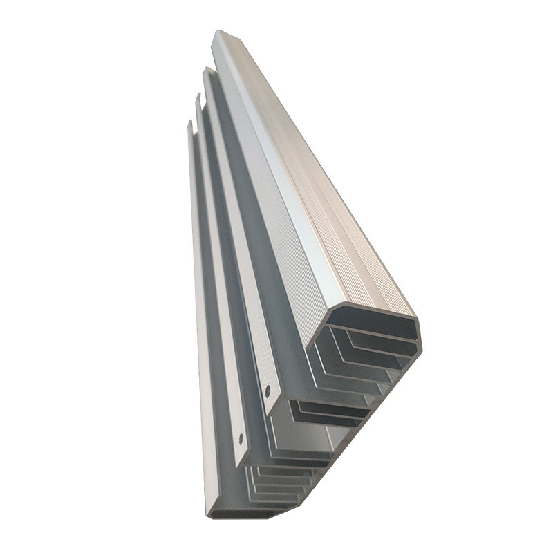 精密散热片工业铝型材开件定制加工cnc氧化铝板铝外壳铝模铝扁管