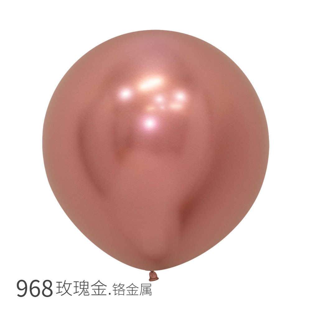 球24英寸/10颗/铬金属】哥【|sempertex气球婚礼派对生日布置