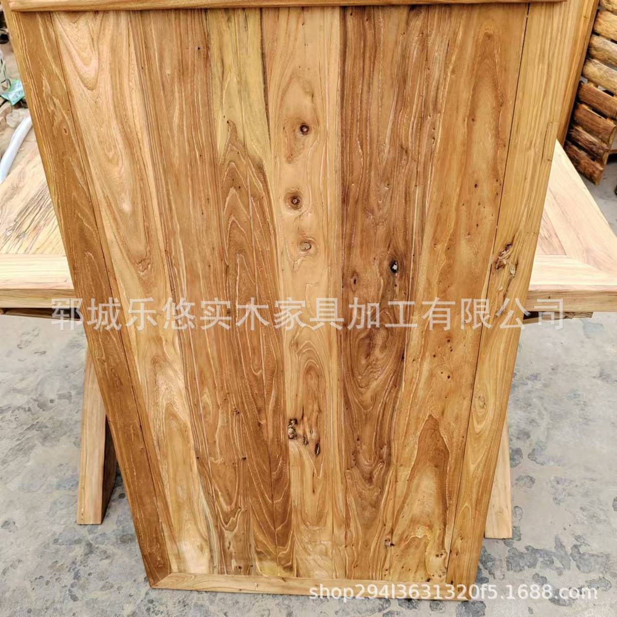 新中式老榆木挂衣架进户门玄关衣帽包包收纳架落地民宿酒店挂衣架