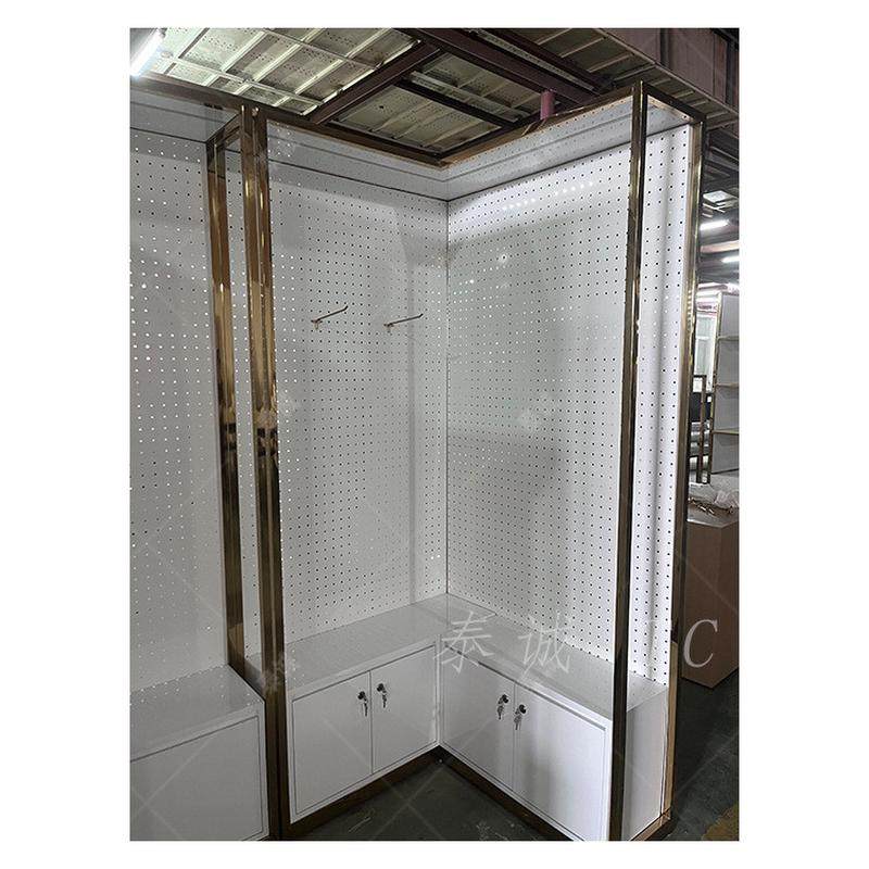 马尔代夫杂货店面展柜定制灯带亮白烤漆展示架不锈钢货柜样品柜架,住宅家具,单个书柜,淘宝优惠券,粉丝福利购,淘宝优惠卷