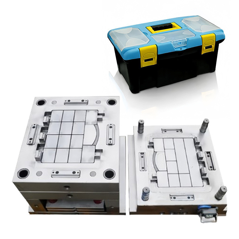 厂家直供家用工具箱模具杂物间塑料储物工具包注塑塑胶模具工厂