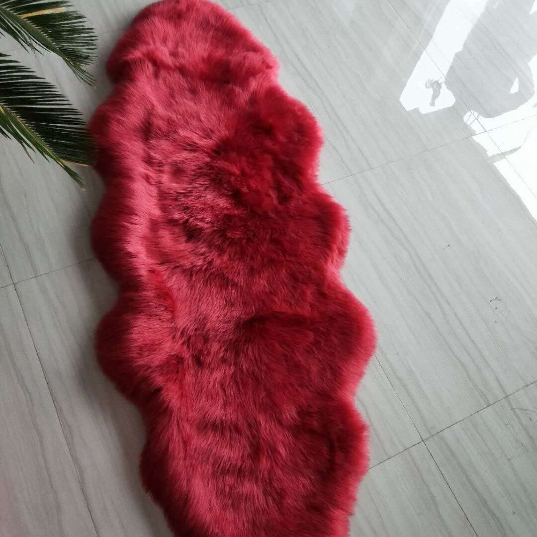 现代简约厂家仿长毛绒地毯白色羊毛地垫坐垫飘窗垫卧室客厅地垫,居家布艺,家用脚垫,淘宝优惠券,粉丝福利购,淘宝优惠卷