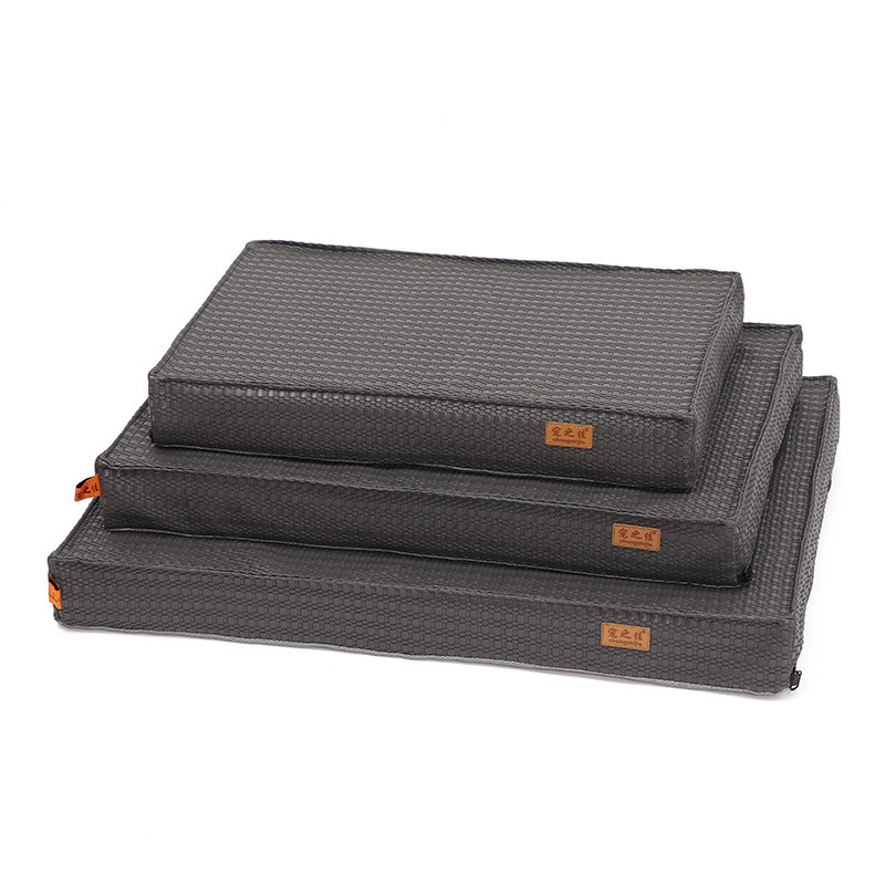 清凉狗窝可拆卸凉席皮垫夏季透气猫窝狗狗加厚睡垫宠物用品现货