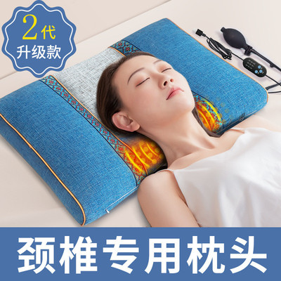 厂家直供颈椎枕头呵护拉伸颈椎枕糖果枕荞麦壳决明子圆柱